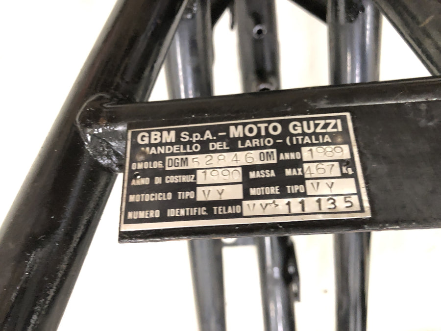 Moto Guzzi California III VY Integrale [1990] - Keret papírokkal