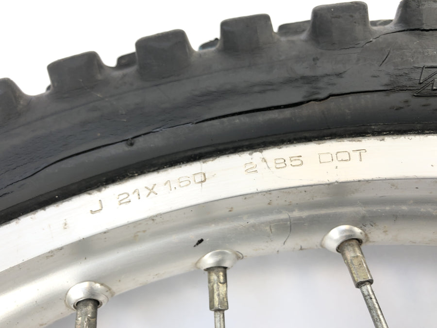 Yamaha TT 600 59X [1986] - Első kerék felni 1,60 x 21" gumiabroncs porózus