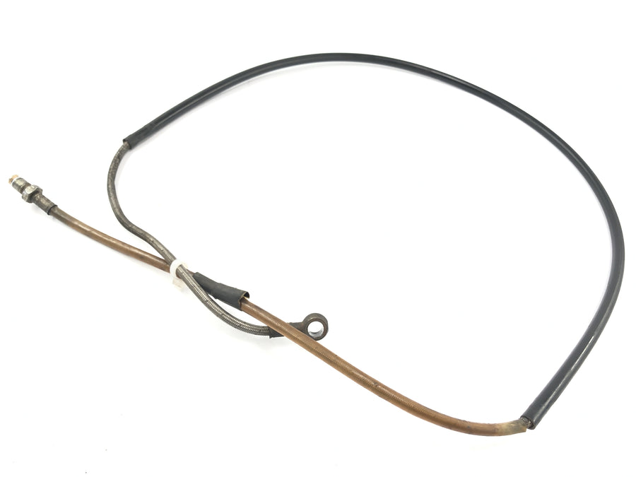 Husqvarna TE 610 8AE [1994] - Acél fonott hidraulikatömlő első fékvezeték