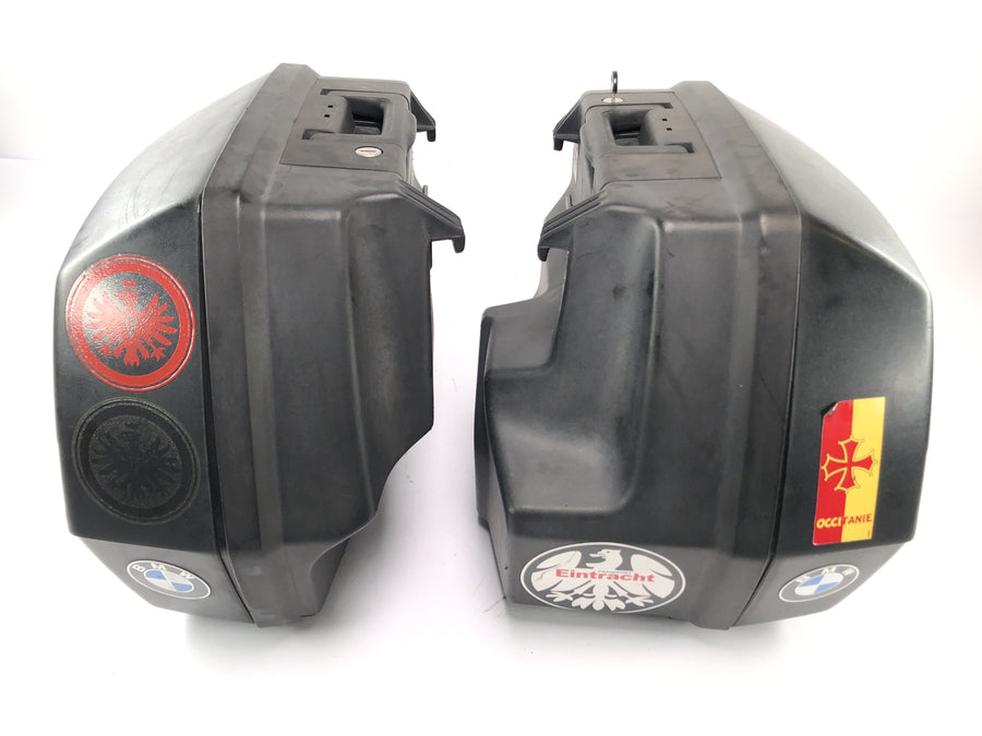 BMW R 1150 R R21 [2003] - Bőrönd készlet bőrönd oldaltáska csomagtartó jobb bal zárható