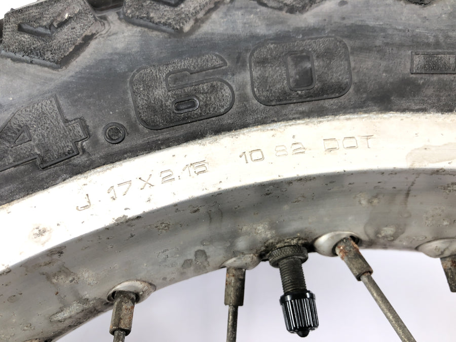 Honda XL 250 R MD03 [1993] - hátsó kerék felni küllős kerék 2,15 x 17"