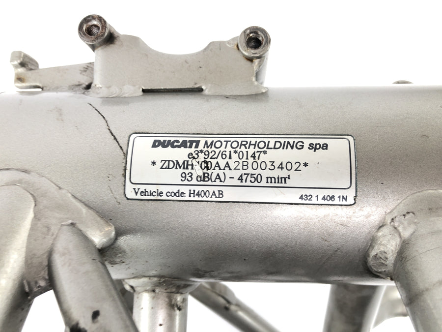 Ducati 999 H4 [2003] - váz papírokkal