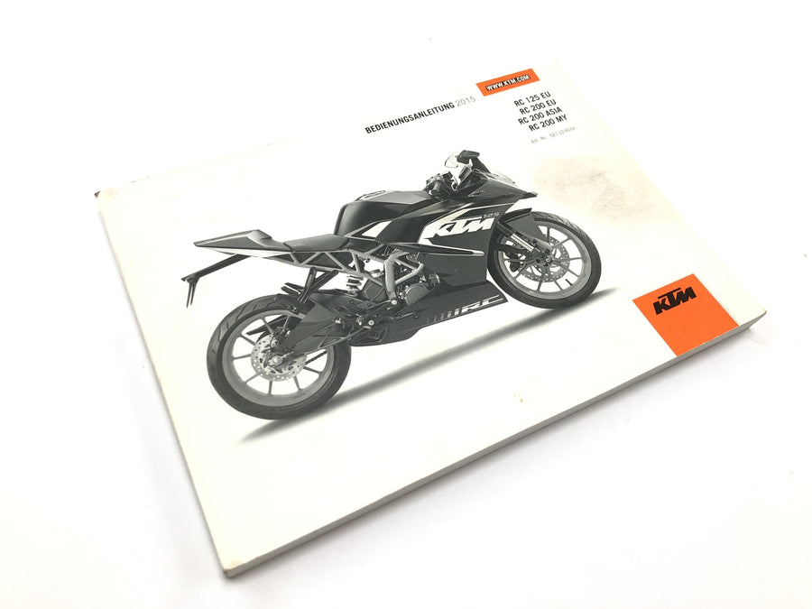 KTM RC 125 [2016] – Felhasználói kézikönyv Felhasználói kézikönyv Vezetői kézikönyv