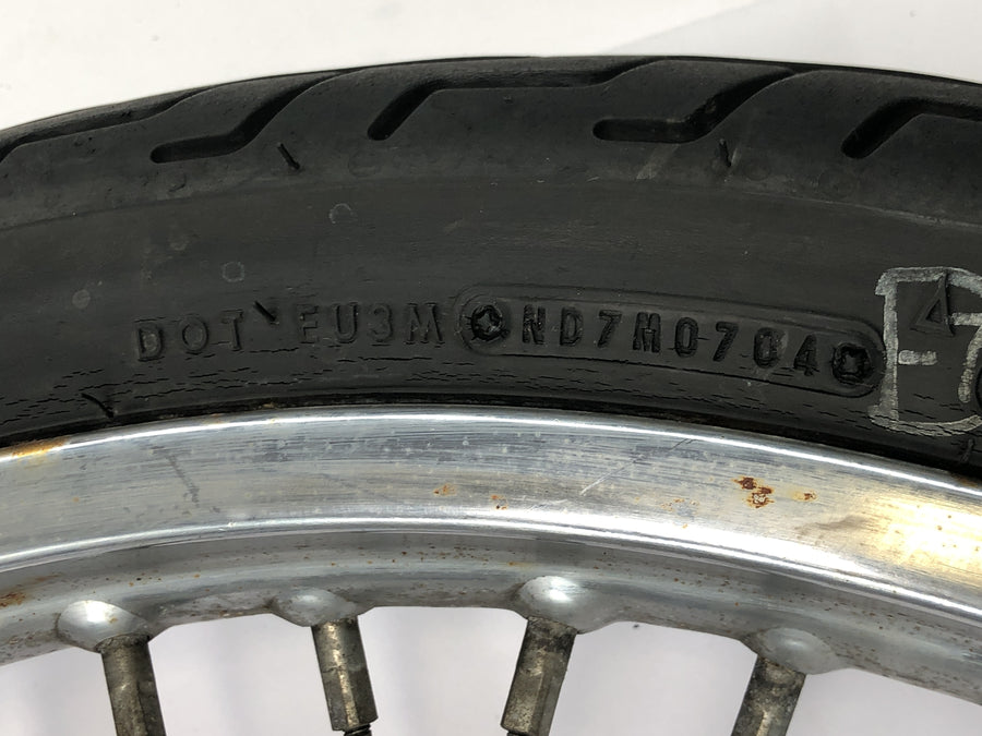 Kawasaki VN 800 VN800A [1996] - első kerék küllős keréktárcsa gumiagy komplett 21 x 18,5"