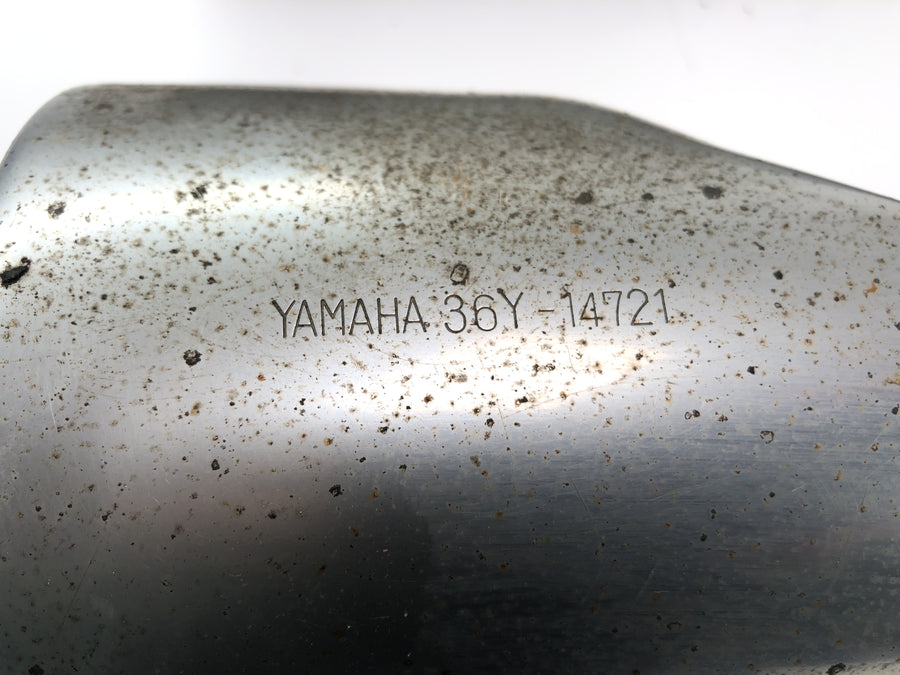 Yamaha FJ 1100 47E [1985] - Kipufogó hangtompító hátsó hangtompító bal és jobb