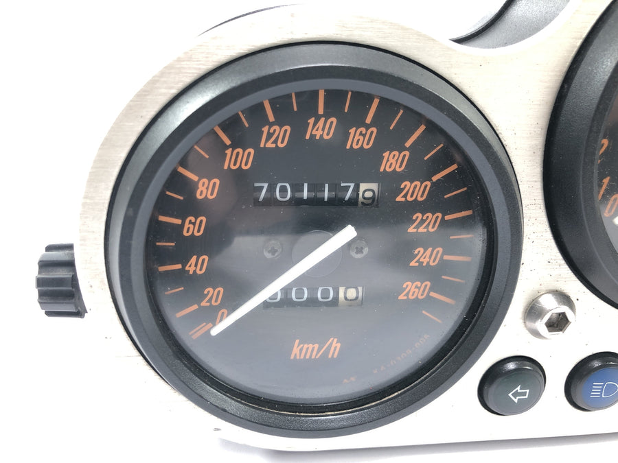 Kawasaki ZRX 1200 S ZRT20A [2001] - Sebességmérő egység pilótafülke műszercsoport sebességmérő 70117 kilométer