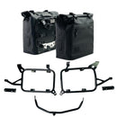 BMW F 850 GS [2018-2024] - Zwei Khali TPU-Seitentaschen 35 l – 45 l + Paar Aluminiumplatten + Aluminium-Kofferrahmen und ADV