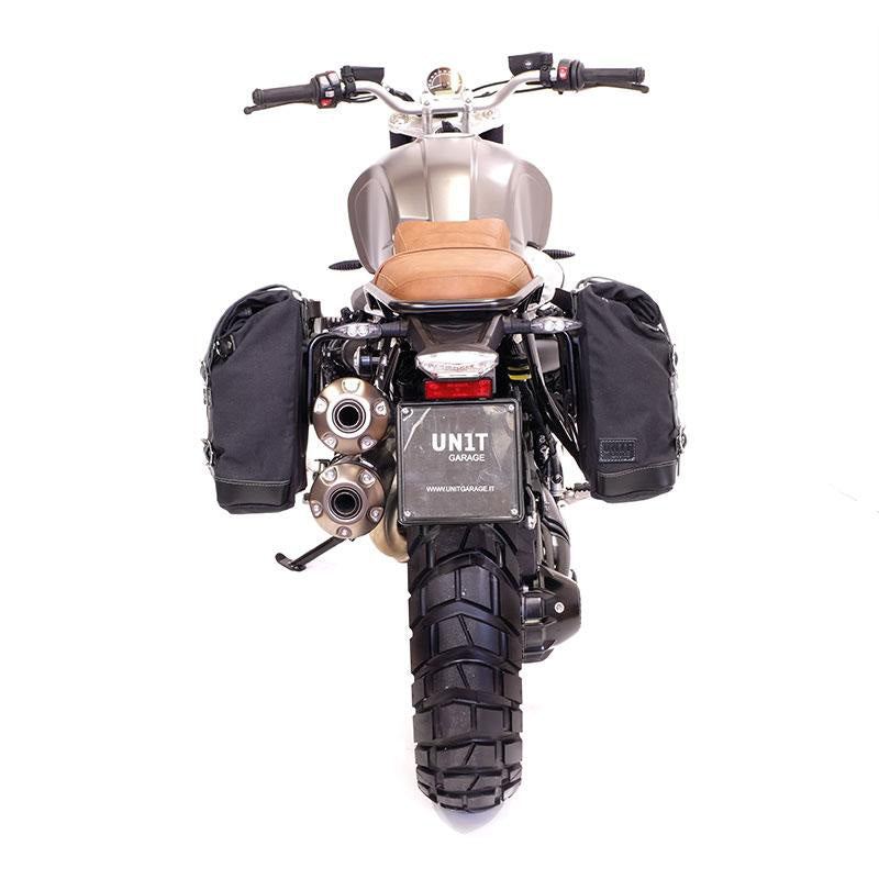 BMW R nineT 1200 Roadster [2014-2023] - Két vászon oldaltáska + dupla váz