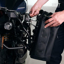BMW F 850 ​​​​GS Adventure [2019-2024] - Két Khali TPU oldaltáska 35 l - 45 l + pár alumínium lemez + alumínium tokkeret BMW F850GS + ADV