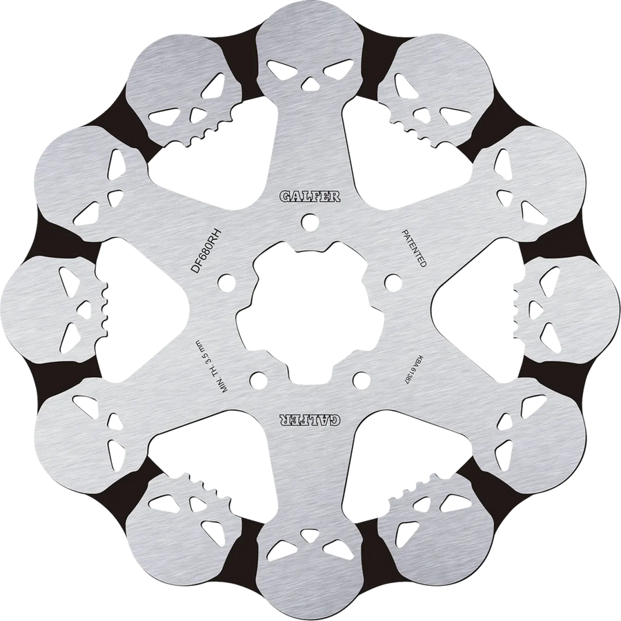 Harley-Davidson FXLRST 1923 Softail Low Rider ST 117 [2022-2023] - Skull Bremsscheibe – Bild 3