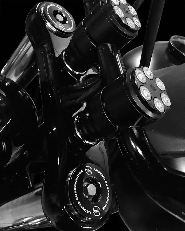 Harley-Davidson FXDBA 1690 Dyna Street Bob Limited [2013] - Legend AXEO Performance első felfüggesztés - 5. kép