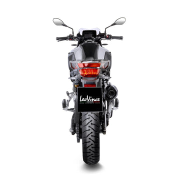 bmw f 750 gs [LEOVINCE] – Nero hátsó hangtompító – rozsdamentes acél