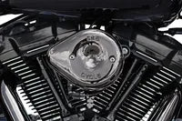 Harley-Davidson FLSS 1800 Softail Slim S [2016-2017] - Mini Teardrop Stealth Luftfilter-Kit – Oberfläche: Silber – Bild 7