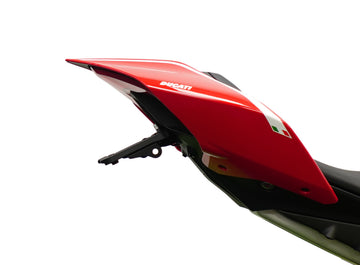 Ducati Panigale V2 Superquadro Final Edition [2025+] - dynamischer verstellbarer Kennzeichenhalter