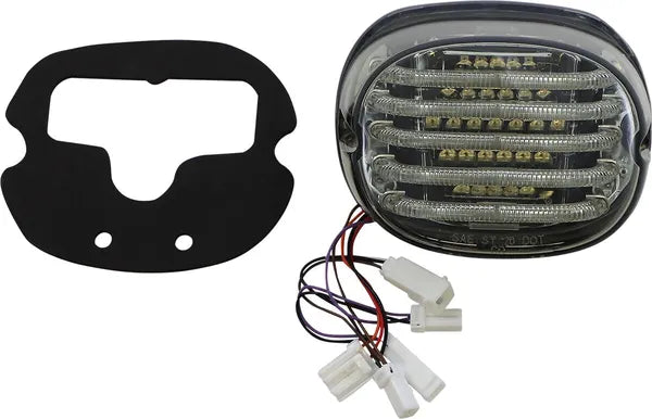 Harley Davidson FXS [CUSTOM DYNAMICS] – ProBEAM® integrált lapos LED-es hátsó lámpák további visszajelzőkkel