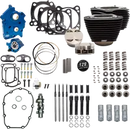 Harley-Davidson FXLRST 1923 Softail Low Rider ST 117 H.O. [2026] - 129" Power Package Motorleistungs-Kit – Oberfläche: Schwarz, Hervorgehobene Lamellen – Merkmal: Schwarze Stößelstangenrohre – Bild 3
