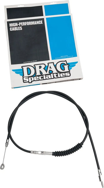 harley davidson fxwg [DRAG SPECIALTIES] - Rendkívül hatékony tengelykapcsoló kábel fekete vinilből - 0