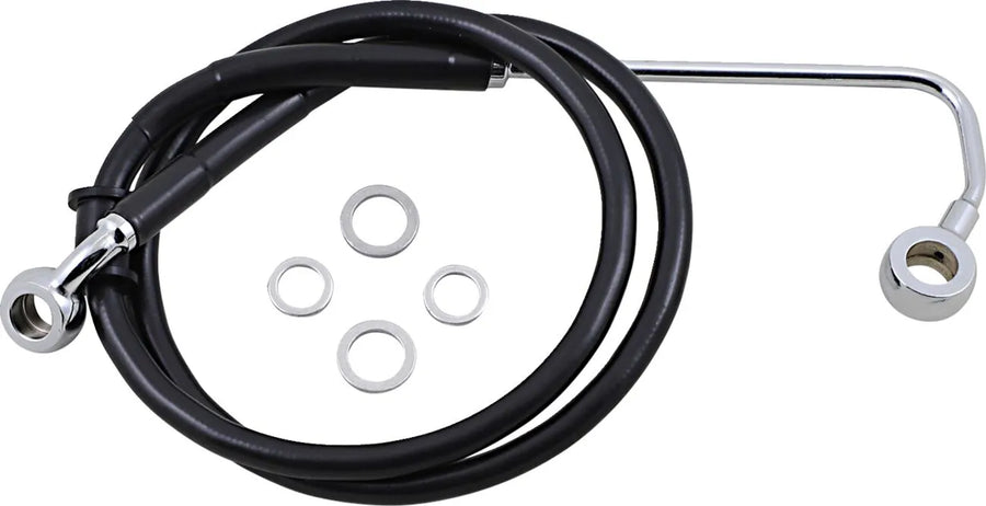harley davidson fxsb [DRAG SPECIALTIES] – Meghosszabbított rozsdamentes acél fékvezeték
