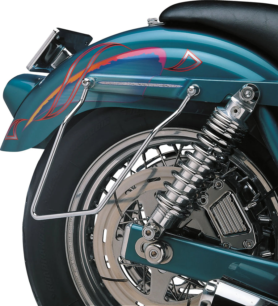Harley-Davidson Low Rider S [DRAG SPECIALTIES] – króm nyeregtáska-tartók