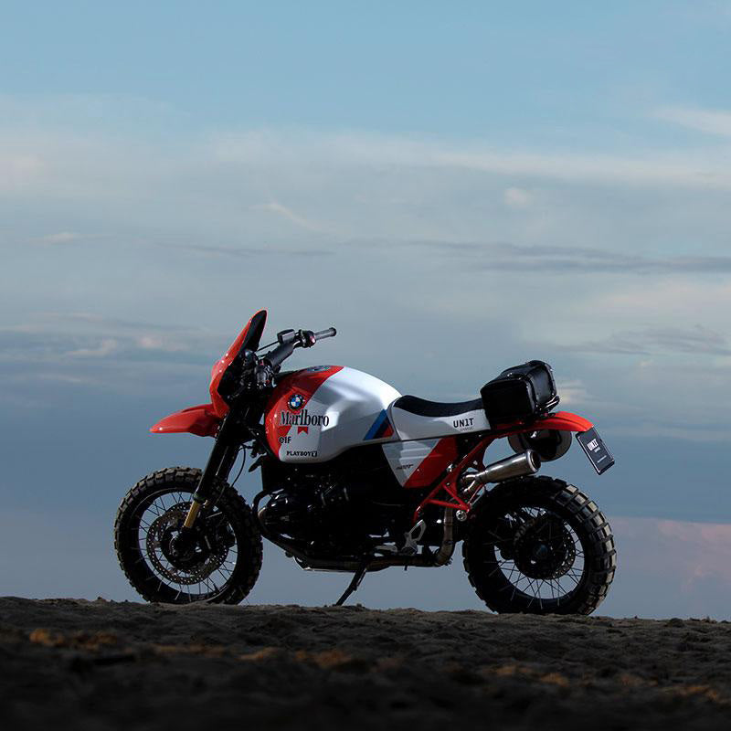 BMW R nineT 1200 Roadster [2014-2023] - PARIS DAKAR GR86 Kit mit Zubehör