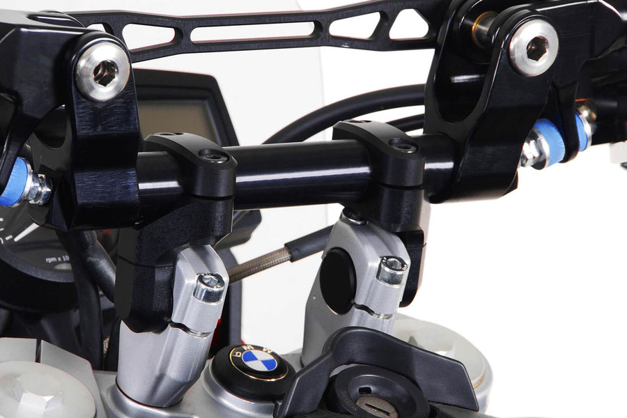 BMW G 650 Xmoto [2008-2009] - Változtatható kormányszerelés Ø 28 mm-es kormányhoz, fekete – 2. kép