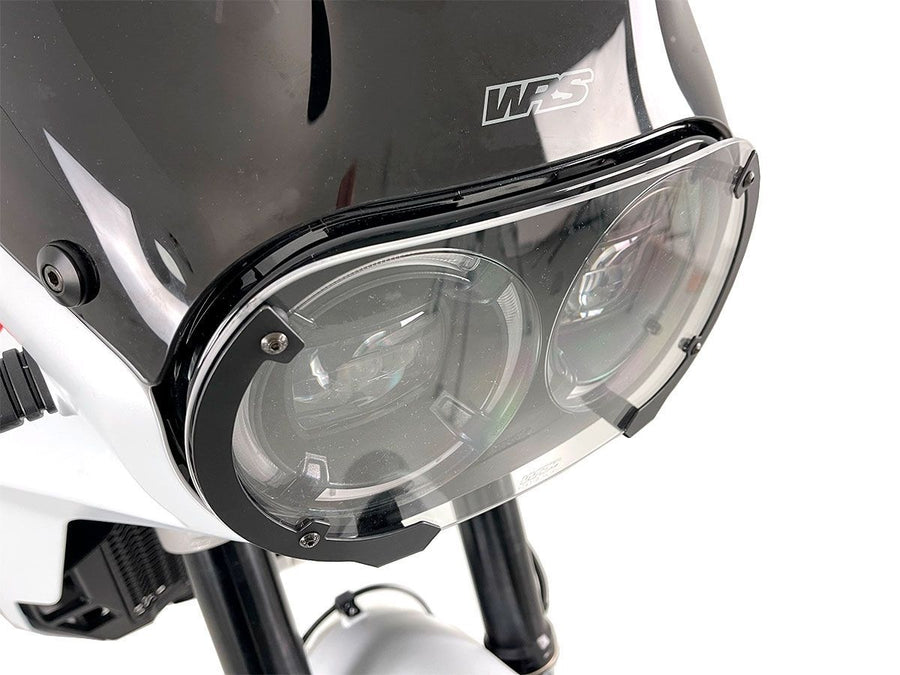 DUCATI DESERT X RALLY [2024-2025] – Fényszóróvédő lencse konzolokkal – 1. nézet