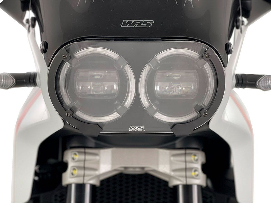 DUCATI DESERT X RALLY [2024-2025] – Fényszóróvédő lencse konzolokkal – 3. nézet