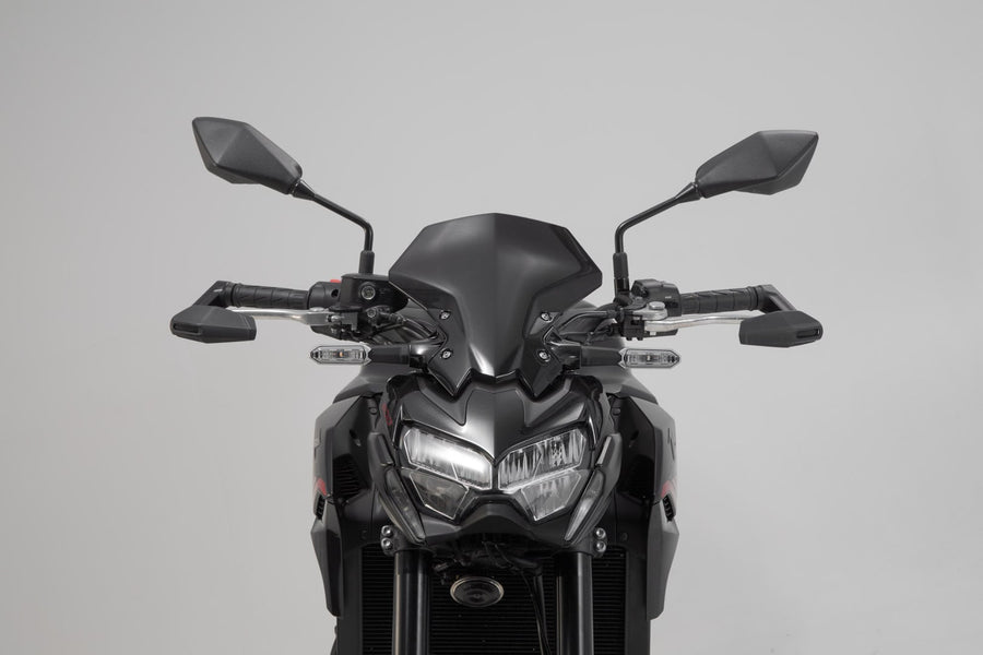 Kawasaki H2 1000 SX Ninja [2019-2026] - szélvédővel ellátott karvédők - 1. kép