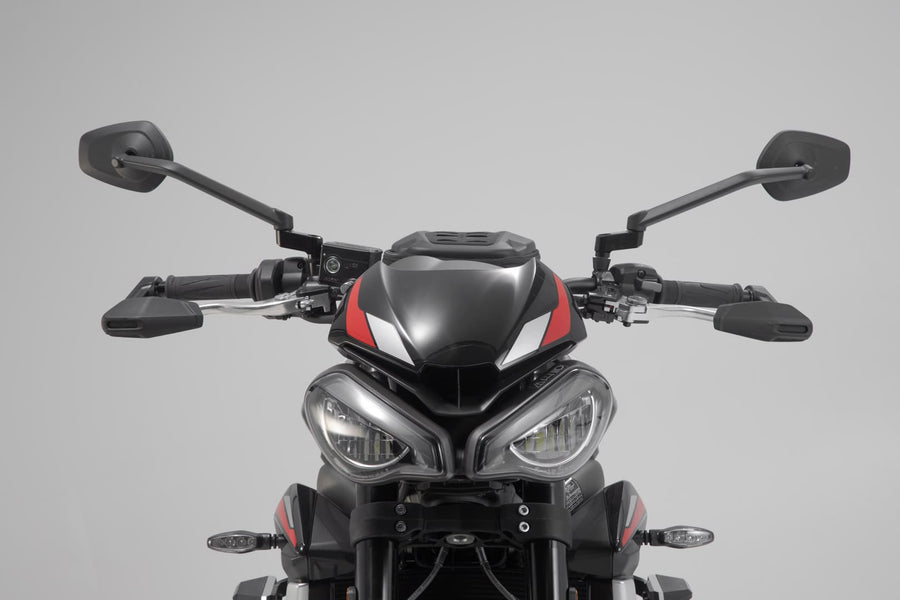 Triumph Street Triple 660 S A2 [2018-2022] - szélvédővel ellátott karvédők - 1. kép