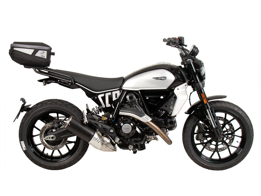 Hepco & Becker Smartrack hátsó rack Ducati Scrambler 800 Iconhoz (2023-2026) - a teljes készlet tartalmazza