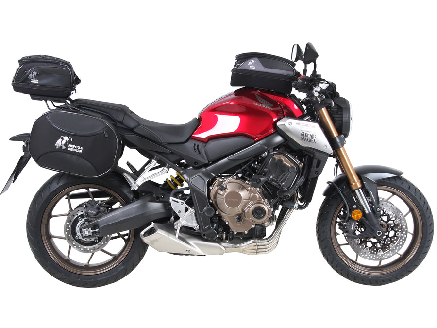 Hepco & Becker Smartrack hátsó csomagtartó Honda CB 650 R-hez (2019-2020) - a teljes készlet tartalmazza