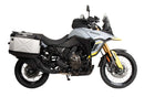 Suzuki V-Strom 800 DE [2023-2026] - Csomagtartó készlet Kivágás fekete Xplorer Cutout ezüst táska készlet