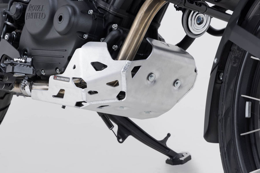 Royal Enfield Himalayan 400 [2023-2024] - motorvédő ezüst, szálcsiszolt - 4. kép