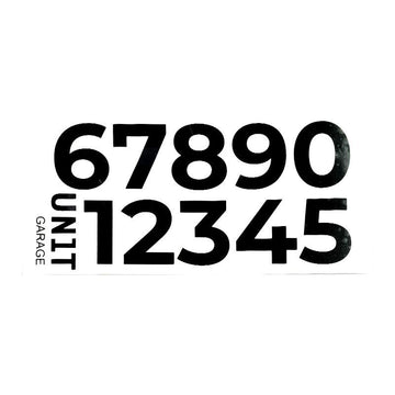 BMW R 12 G/S [2025-2026] - Schwarze Klebenummern