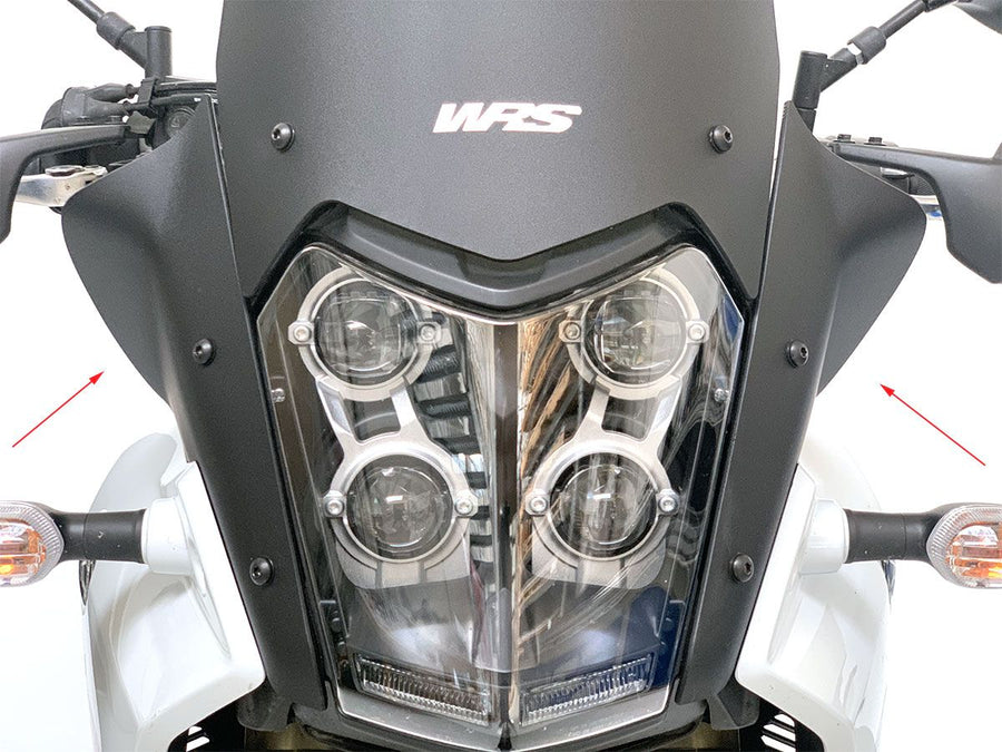 Yamaha Ténéré 700 [2019-2024] - Túlméretes oldalsó szélterelő pár - 11. kép