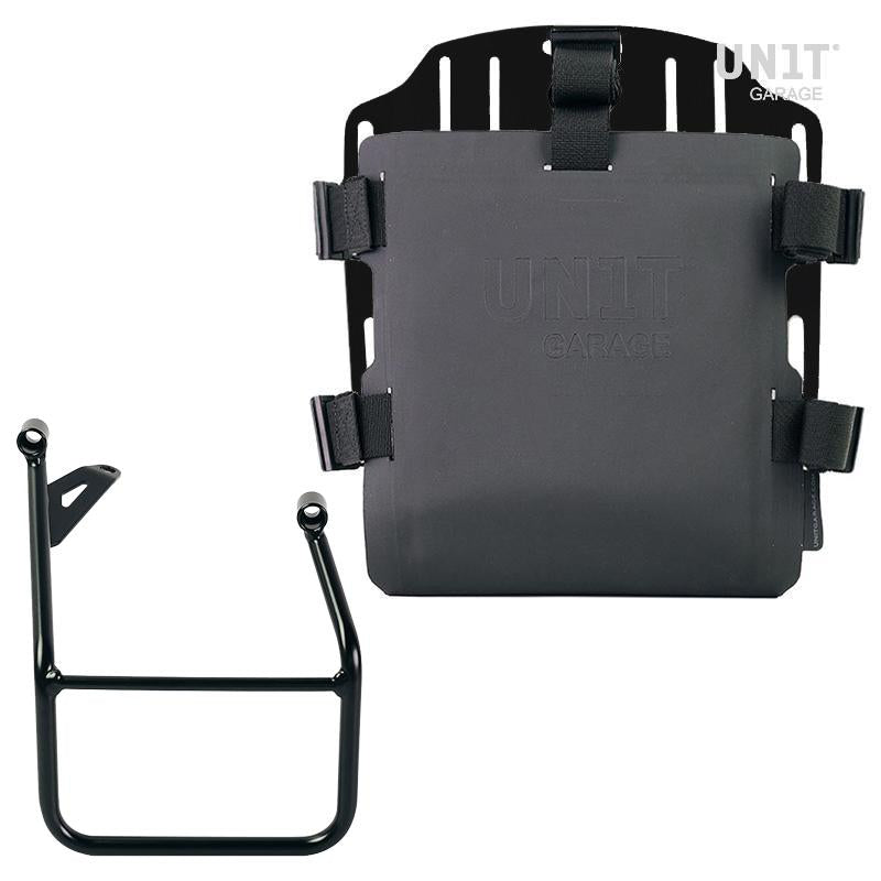 BMW R 1300 GS [2024–2026] - Aluminium-Taschenhalter mit verstellbarer Hypalon-Front und Schnellkupplung + Rahmen rechts