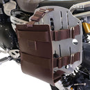 BMW R 1200 GS LC [2013-2018] - Aluminium-Taschenhalter mit verstellbarer Lederfront, Schnellkupplung und Rahmen