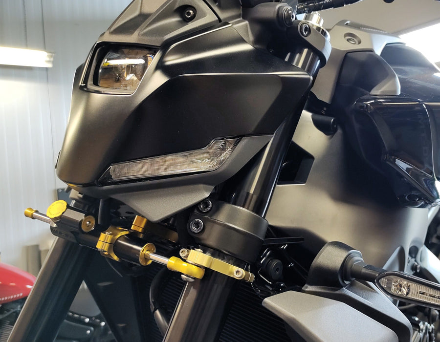 Yamaha MT-09 [HYPERPRO] – Kormány lengéscsillapító rögzítőkészlet, arany (MK-YA09-B002)