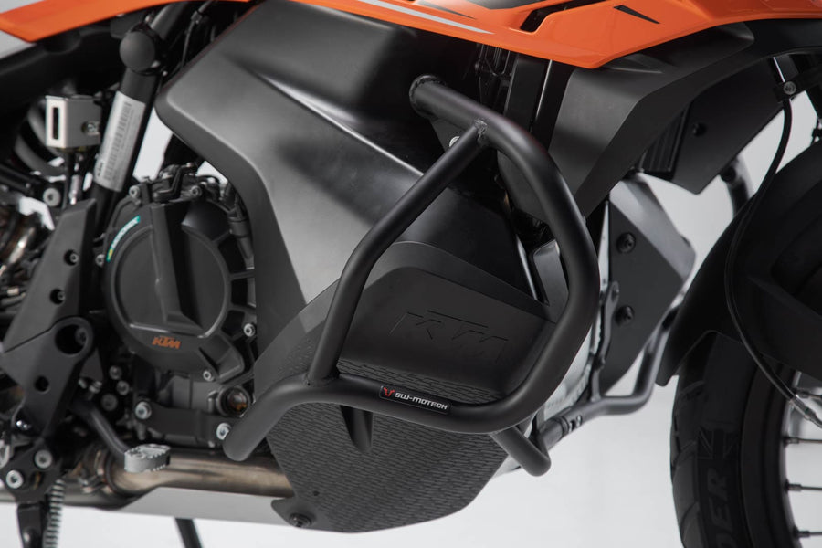 KTM 790 Adventure [2023-2026] - fekete ütközőrúd, 27 mm-es acélcső - 4. kép