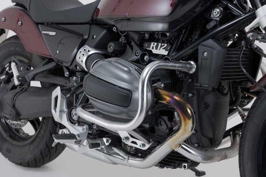 BMW R 12 S [2025] - Rozsdamentes acélból készült ütközőrúd, ezüst – 5. kép