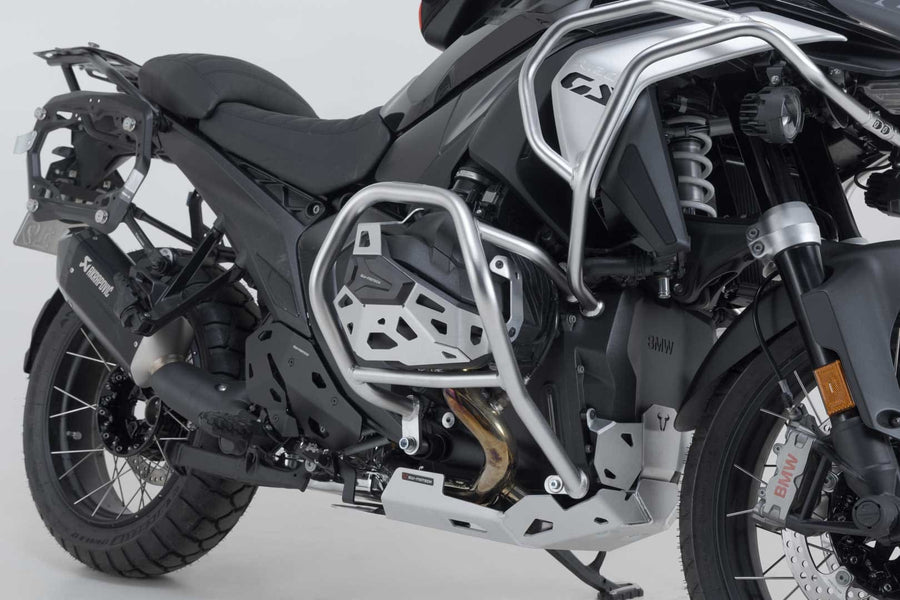 BMW R 1300 GS [2023-2026] - Rozsdamentes acélból, ezüstből és elektropolírozott ütközőrúd - 2. kép