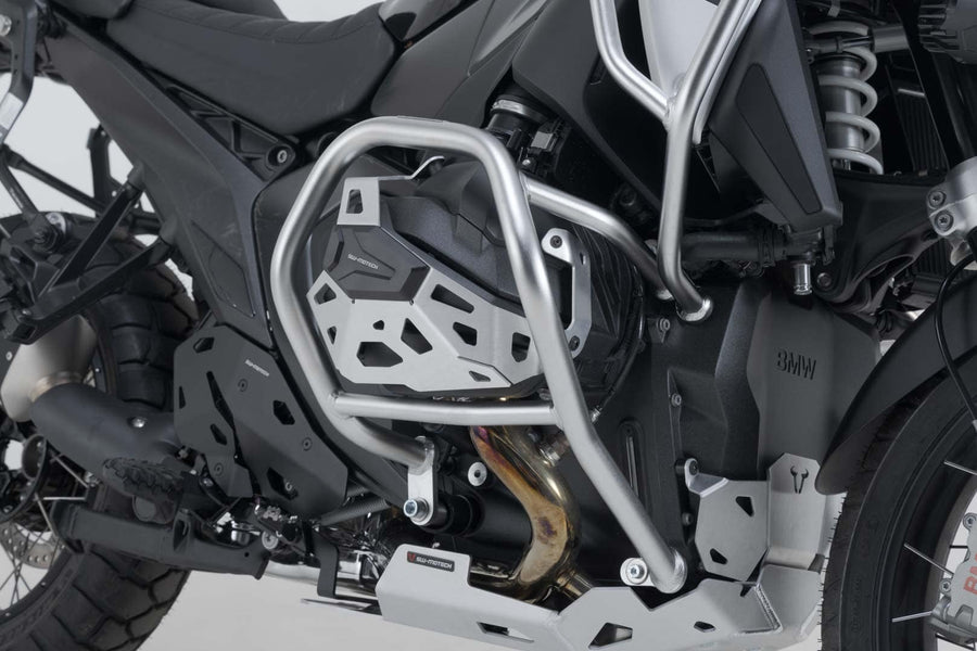 BMW R 1300 GS [2023-2026] - Rozsdamentes acélból, ezüstből és elektropolírozott ütközőrudak - 5. kép