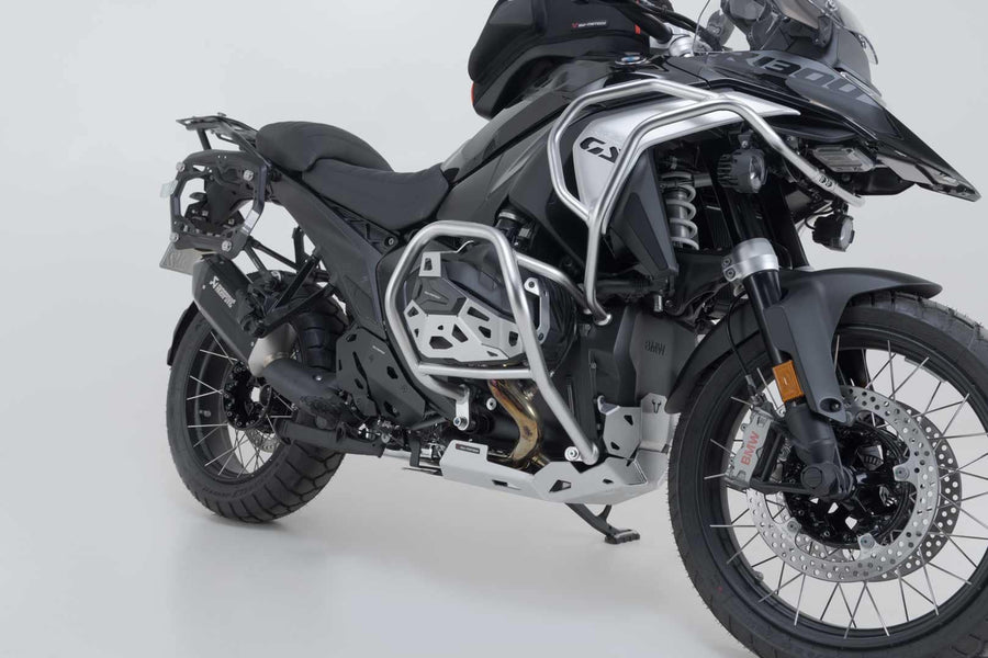 BMW R 1300 GS [2023-2026] - Rozsdamentes acélból, ezüstből és elektropolírozott ütközőrudak – 7. kép