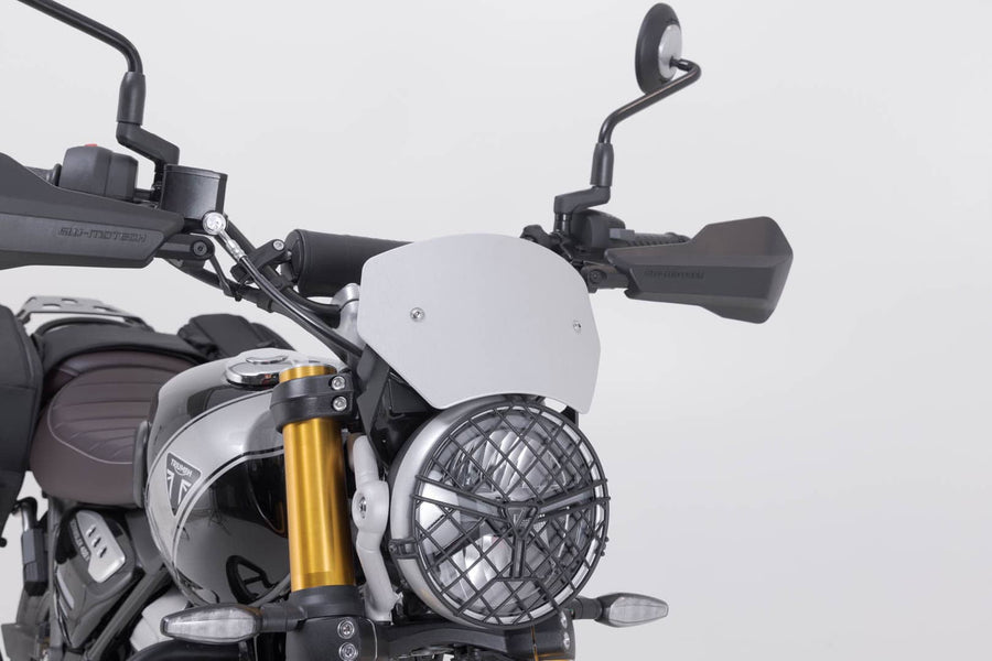 Triumph Speed 400 [2024-2026] - szélvédő, ezüst - 1. kép