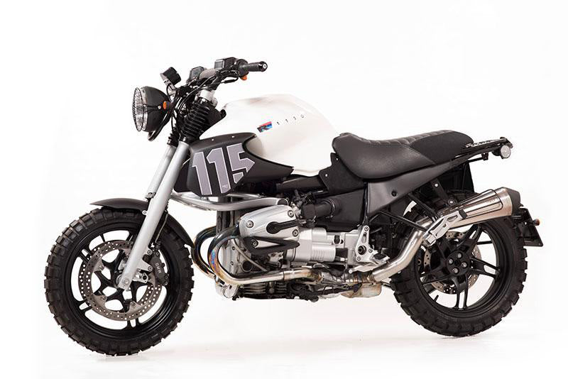 BMW R 1150 R [2000-2006] - Fekete bőr és vászon nyereg