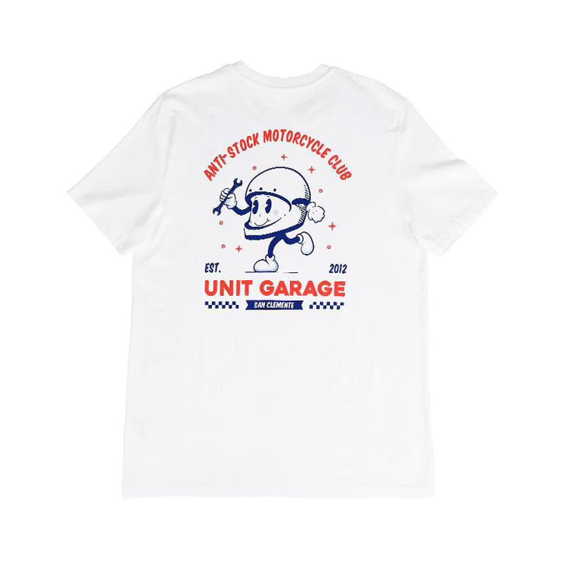 BMW R nineT 1200 Urban G/S (hoher Auspuff) [2017-2023] - Unitgarage „Anti-Stock Motorcycle Club“-T-Shirt