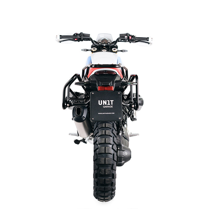 BMW R 12 G/S [2025-2026] - Atlas Aluminium-Seitenkoffer-Set 48L+41L + Atlas BMW R12 G/S Aluminium-Satteltaschenrahmen