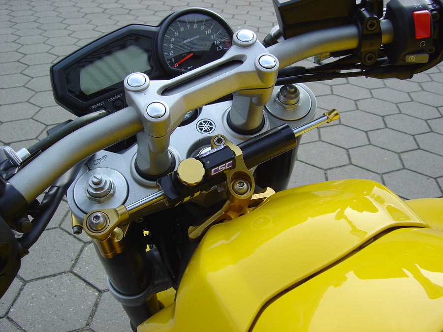 Yamaha FZ-1 FAZER [HYPERPRO] – Kormány lengéscsillapító rögzítőkészlet, arany (MK-YA10-T008)