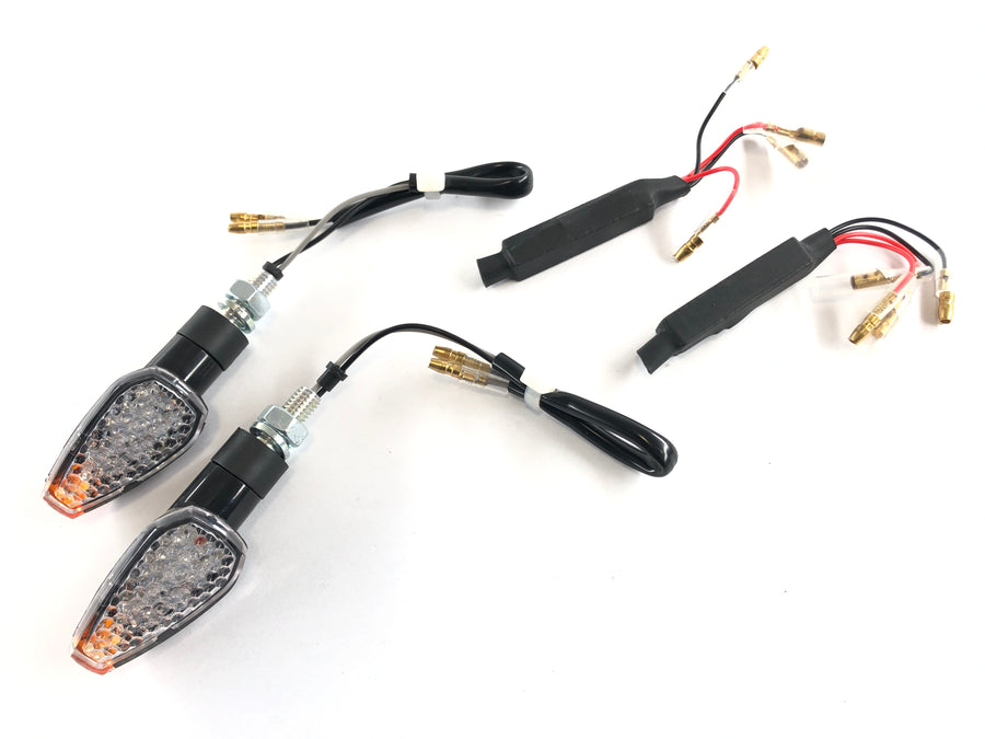 LED-es visszajelzők tiszta ellenállással [E-jelzéssel] - Yamaha Kawasaki Suzuki Ducati KTM